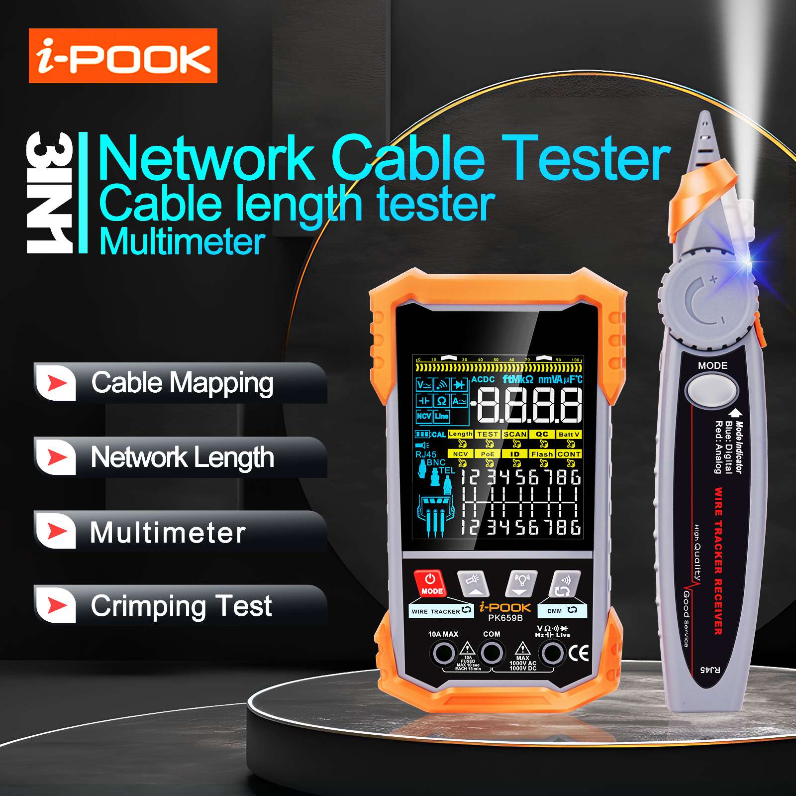 PK659: Comprehensive cable tester